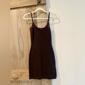 100% Cashmere Karoo Mark Eisen Chocolate Sleeveless Sweater Top/Dress, Size 0